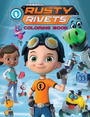 Book cover for Rusty Rivets Coloring Book