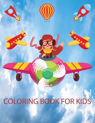 Book cover for Coloring Book For Kids