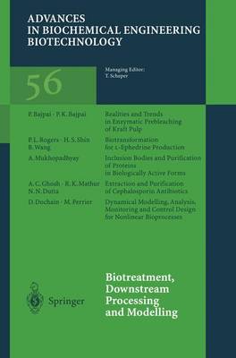 Book cover for Biotreatment, Downstream Processing and Modelling