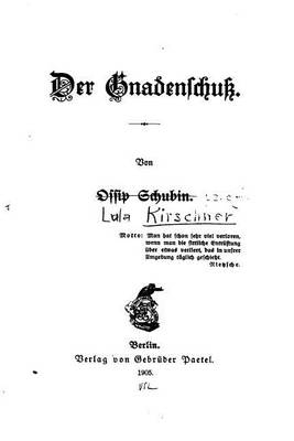 Book cover for Der Gnadenschuss