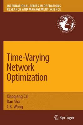 Book cover for Time-Varying Network Optimization