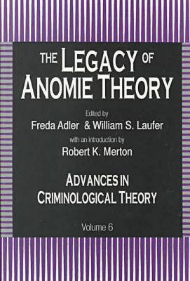 Book cover for The Advances in Criminological Theory