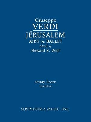 Book cover for Jerusalem, Airs de Ballet