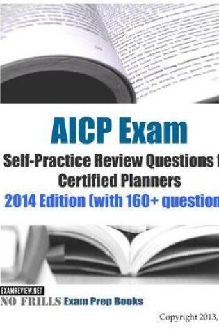 Cover of AICP Exam Self-Practice Review Questions for Certified Planners