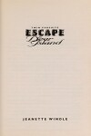 Book cover for Escape to Deer Island