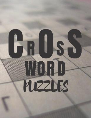 Book cover for crossword puzzles