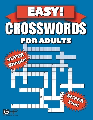 Book cover for Easy Crosswords For Adults