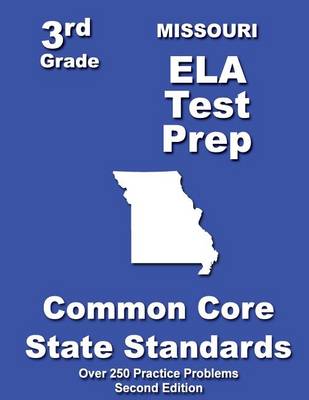 Book cover for Missouri 3rd Grade ELA Test Prep