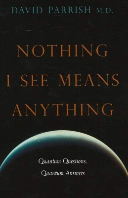 Book cover for Nothing I See Means Anything