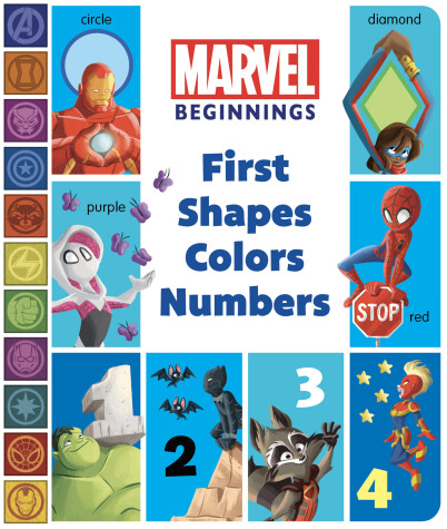 Book cover for First Shapes, Colors, Numbers