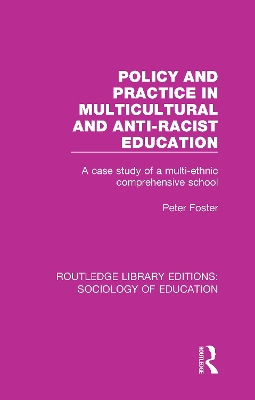 Book cover for Policy and Practice in Multicultural and Anti-Racist Education