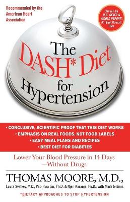 Book cover for The DASH Diet for Hypertension