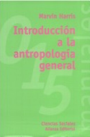 Cover of Introduccion a la Antropologia General