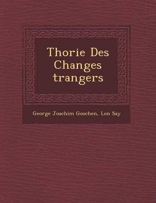 Book cover for Th Orie Des Changes Trangers