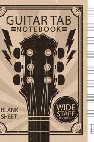 Cover of Guitar Tablature Notebook