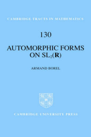 Cover of Automorphic Forms on SL2 (R)