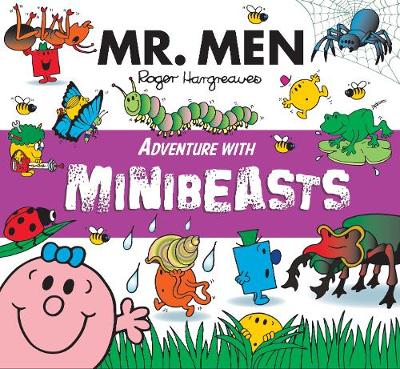 Book cover for Mr. Men Adventure with Minibeasts