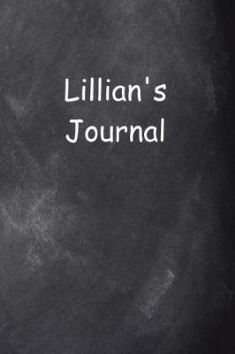 Book cover for Lillian Personalized Name Journal Custom Name Gift Idea Lillian