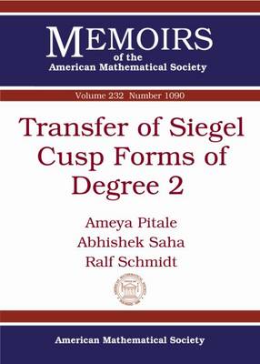 Book cover for Transfer of Siegel Cusp Forms of Degree 2