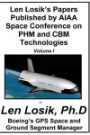 Book cover for Len Losik's Papers Published by AIAA Space Conference on PHM and CBM Technologies Volume I