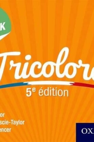 Cover of Tricolore Audio CD Pack 1