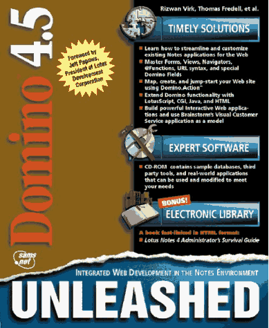 Book cover for Domino Server 4.5 Survival Guide