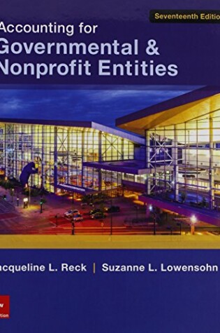 Cover of Accounting for Governmental & Nonprofit Entities W/Connect