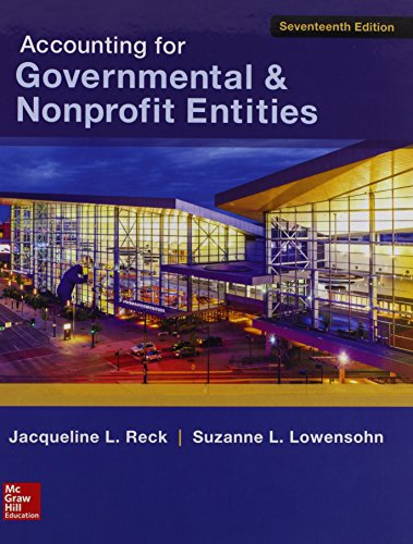 Book cover for Accounting for Governmental & Nonprofit Entities W/Connect