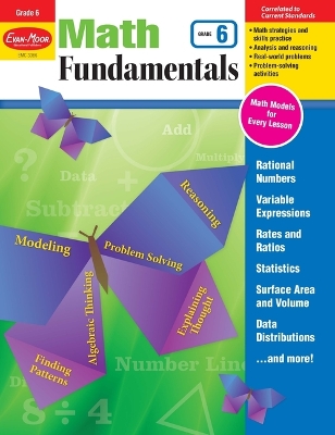 Book cover for Math Fundamentals, Grade 6 Teacher Resource