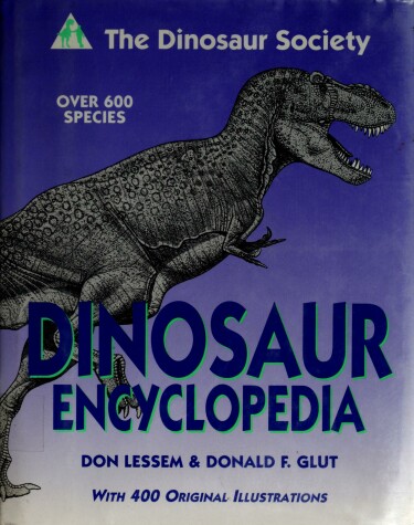 Book cover for Dinosaur Society Dinosaur Encyclopedia