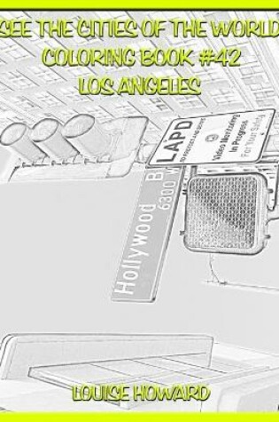 Cover of See the Cities of the World Coloring Book #42 Los Angeles