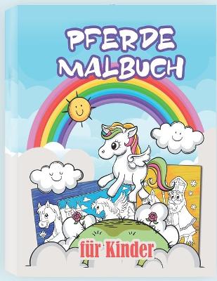 Book cover for Pferde Malbuch fur Kinder