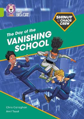 Book cover for Shinoy and the Chaos Crew: The Day of the Vanishing School