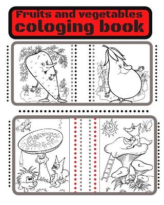 Book cover for Fruits And Vegetables Coloring