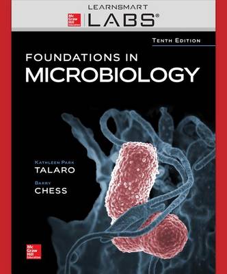 Book cover for Connect with Learnsmart Labs Access Card for Foundations in Microbiology