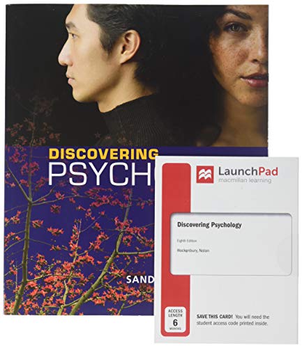 Book cover for Discovering Psychology & Launchpad for Discovering Psychology (Six Months Access)