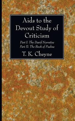 Cover of Aids to the Devout Study of Criticism