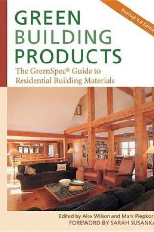 Cover of Green Building Products