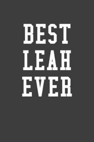 Cover of Best Leah Ever