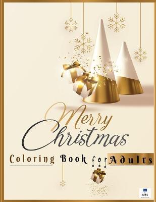 Book cover for Merry Christmas Coloring Book for Adults