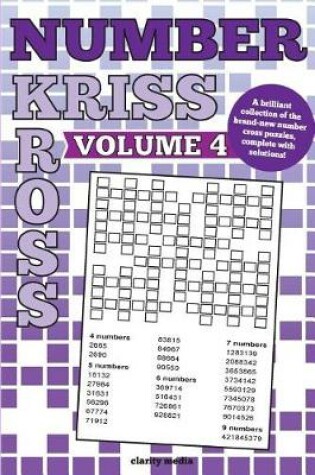 Cover of Number Kriss Kross Volume 4