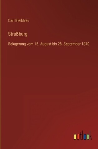 Cover of Straßburg