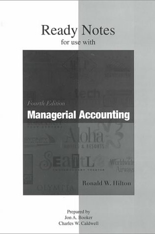 Cover of Managerial Accounting: Ready Notes