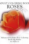 Book cover for Adult Coloring Book Roses