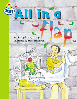 Book cover for All in a flap Story Street Competent Step 8 Book 2