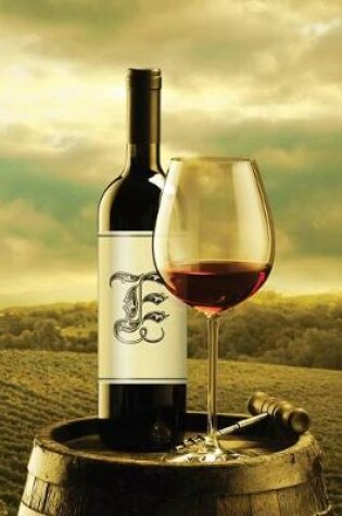 Cover of Monogram "E" Wine Journal