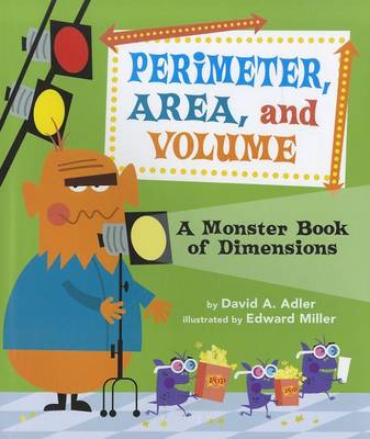 Book cover for Perimeter, Area, and Volume a Monster Book of Dimensions