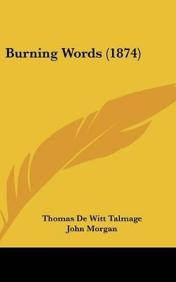 Book cover for Burning Words (1874)