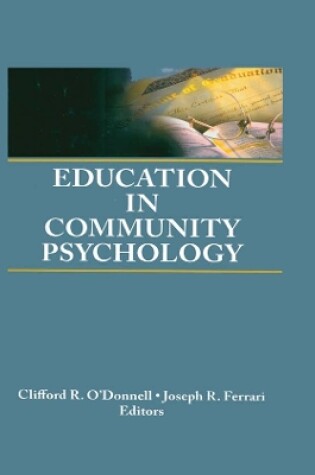 Cover of Education in Community Psychology