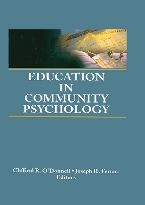 Book cover for Education in Community Psychology